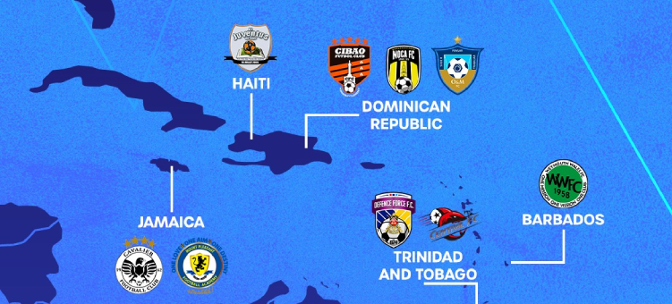 Tres clubes dominicanos listos para disputar la Concacaf Champions Cup 2026