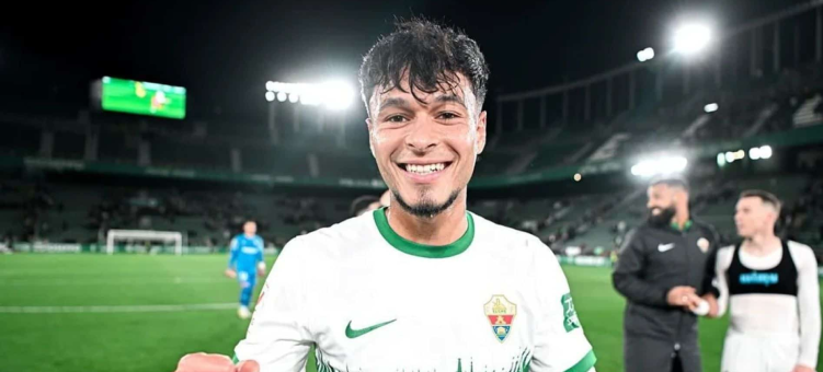 Rafa Núñez refuerza al Eldense: Elche cede al extremo 🇩🇴 dominicano hasta final de temporada