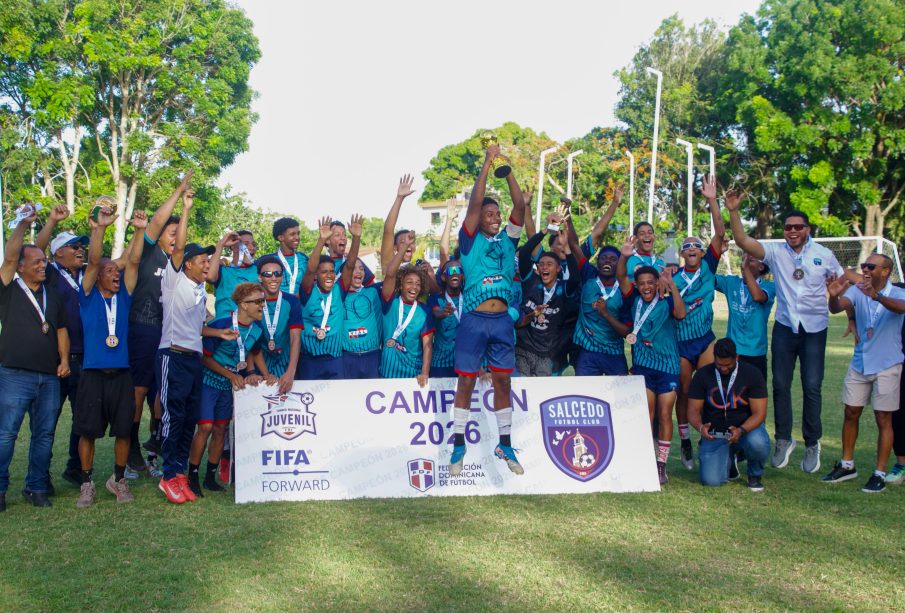 Salcedo FC conquista el título del TNAC U-19 2026 tras vencer a Barca Academy RD