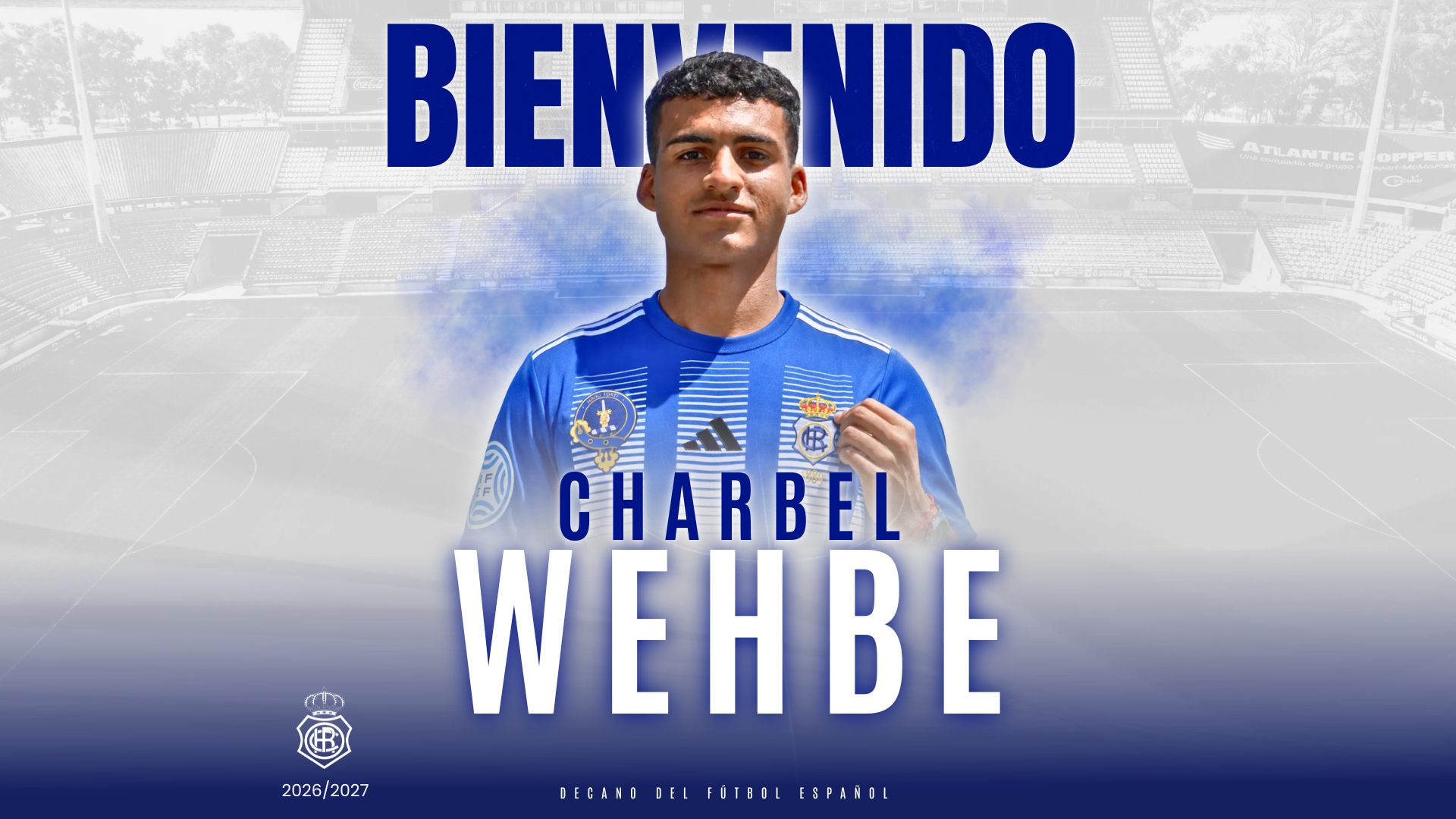 Charbel Wehbe completa el lateral derecho del Recreativo