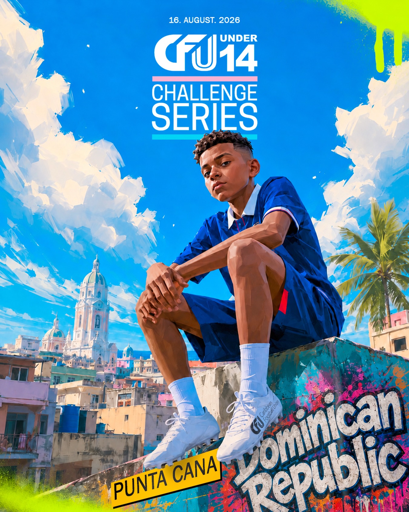 Punta Cana recibirá la CFU U14 Challenge Series Boys 2026 desde el 16 de agosto