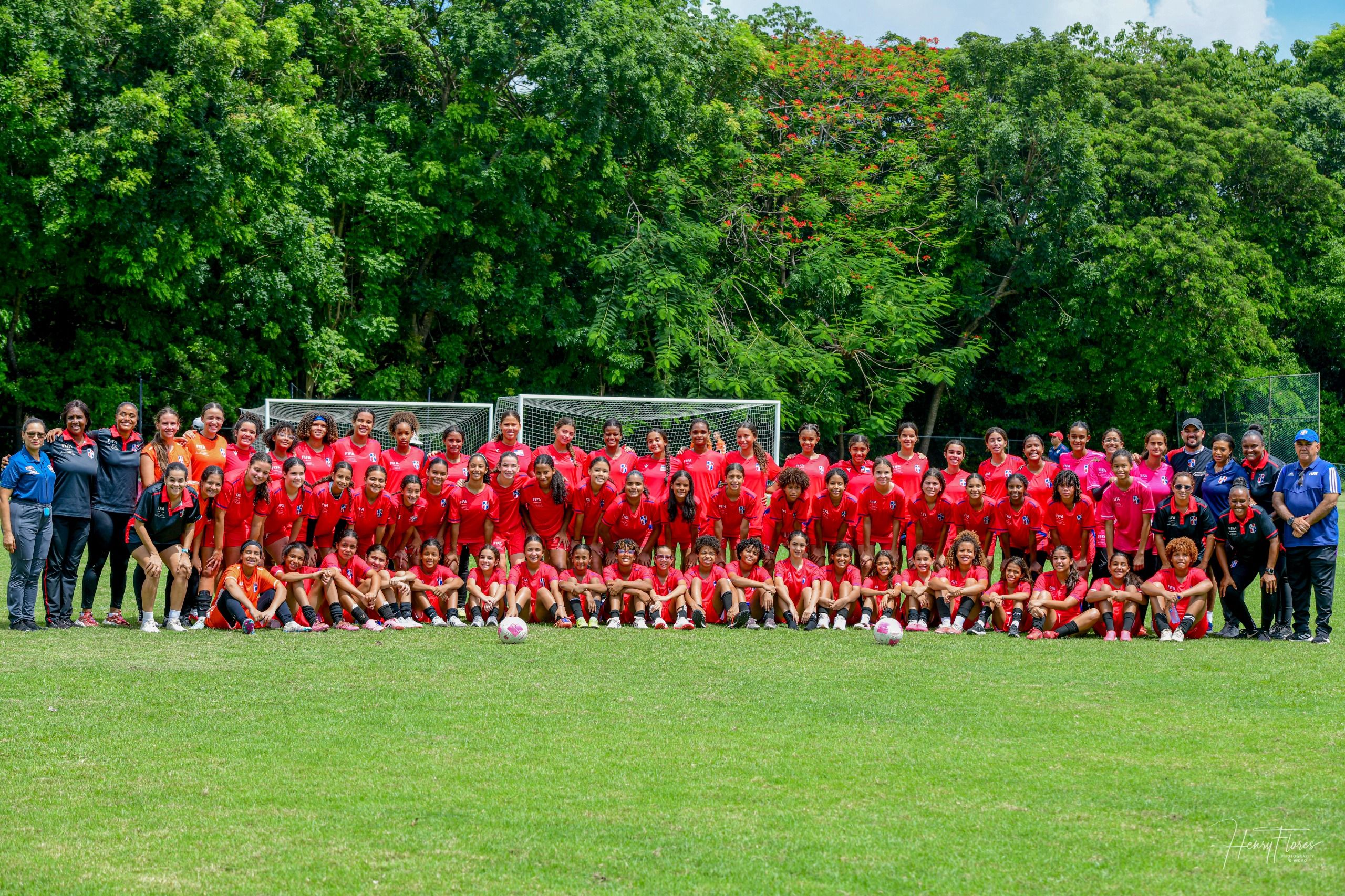 Fedofútbol evalúa a 85 niñas del programa FIFA de talentos