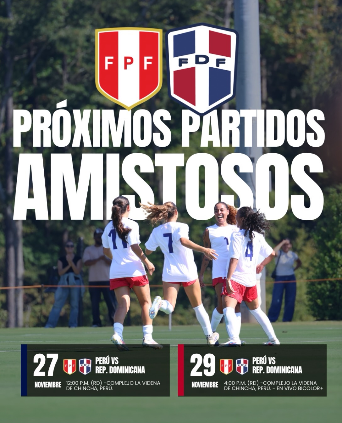 Quisqueyanas jugarán dos amistosos ante Perú