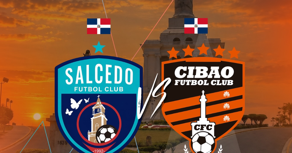 Cibao FC y Salcedo FC se preparan para la Copa del Caribe CONCACAF este jueves